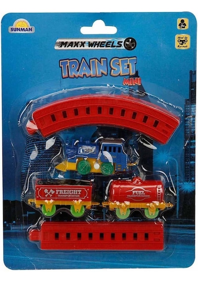 2559 Maxx Wheels Mini Tren Seti 11 Parça-Sunman