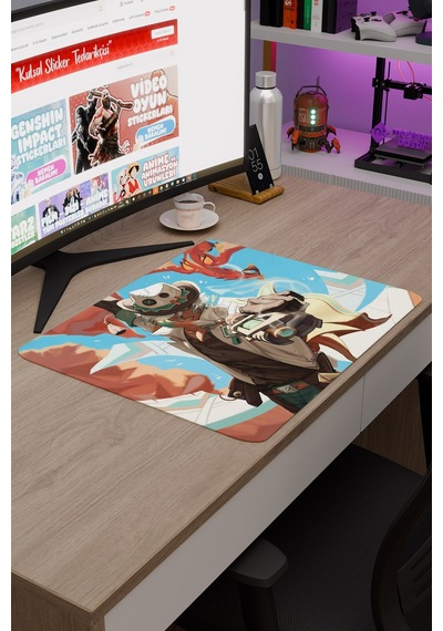 Ifa Genshin Impact Anime Oyuncu V4 - 48x40 Xl Gaming Mouse Pad Fare Altlığı