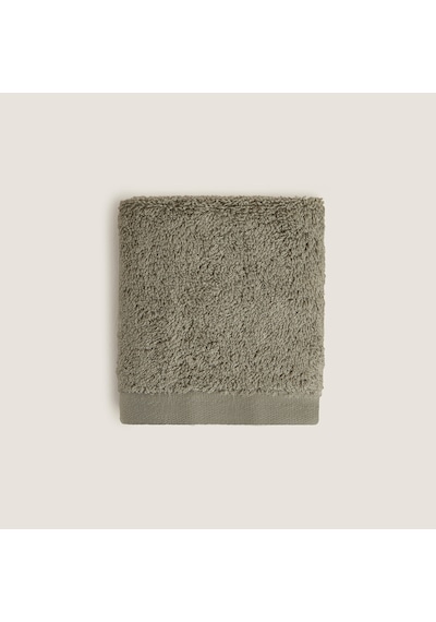 Chakra Solıd Bambu El Havlusu 33x33 Cm Zeytin Yeşil