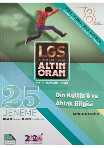 Lgs Altın Oran Din Kültürü Ve Ahlak Bilgisi 25 Deneme