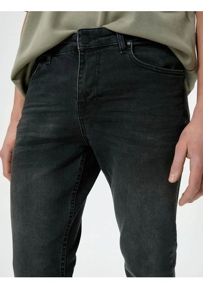 Koton Erkek Jean Pantolon Siyah 4sam40005nd Michael Jean 24yy59000083 Y5901 Siyah