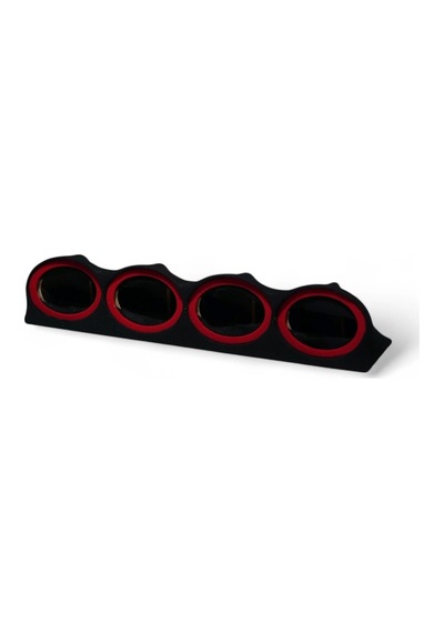 Universal Kırmızı Renkli Oval Halkalı Pandizot 4x69 Cm