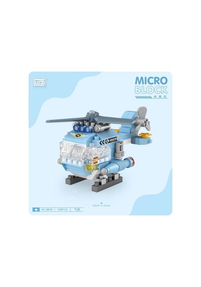 Lz8616 Loz Helikopter Blok Seti Mini Poşet - Life