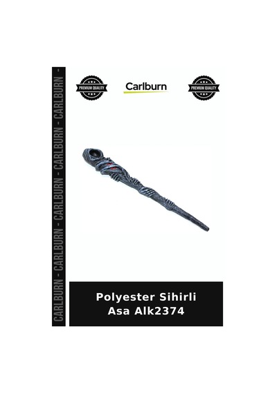 Özel Üretim Dekoratif Kostüm Aksesuar Fantezi Polyester Sihirli Asa Alk2374