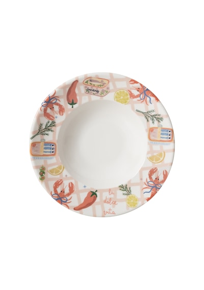 Mudo Home Agen Sardıne Makarna Tabağı 27cm Diğer
