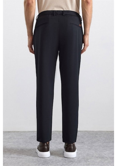 Süvari Siyah Slim Düz Jogger Pantolon Pn2020500764-s09