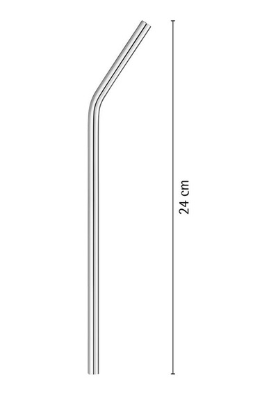 Wmf Baric Çelik Pipet 24 Cm 6'lı Siyah
