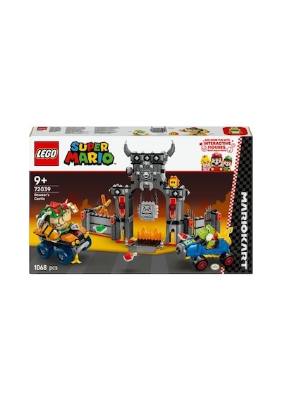 Lego Bowser Kale Temalı Yaratıcı Oyun Seti, 9+ Yaş İçin