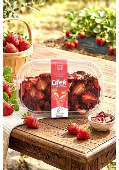 Kurutulmuş Çilek Dilimleri 200g 200 G