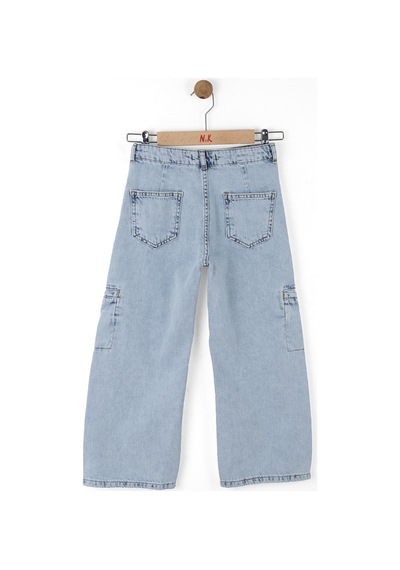 Nk Kids Salda Kız Çocuk Pantolon 58702 Mavi