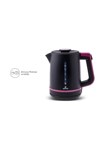Karaca Maxi Tea XL 2in1 Cam Demlikli Çay Makinesi ve Kettle