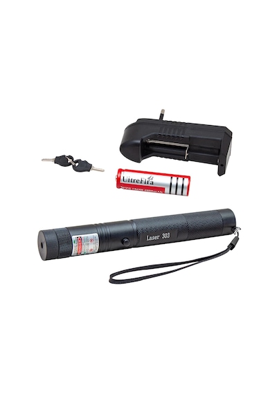Şarjlı Yeşil Lazer Pointer 100 Mw 5332 .