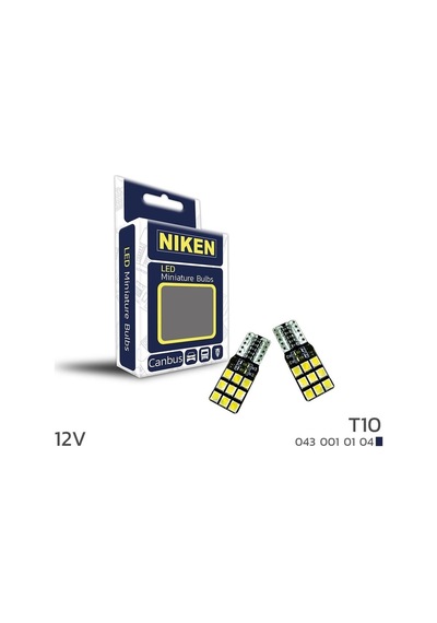 Niken Led Ampul T10 Canbus Park Ledi 18 Ledli 12v - Ekolmaks