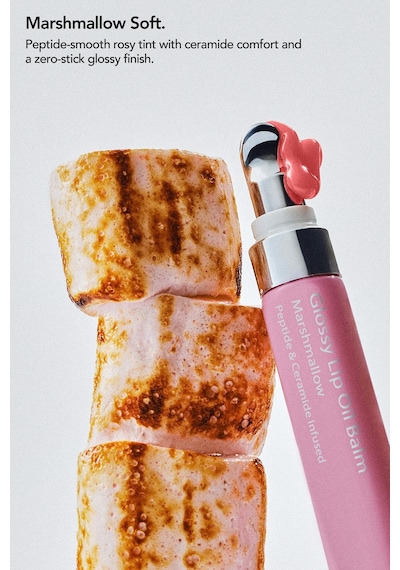 Wear Your Sweet Obsession - Peptit & Seramid İçeren Nemlendirici Soft Pembe Lip Balm & Marshmallow Ve Karamelize Şeker Kokulu Saç & Vücut Misti