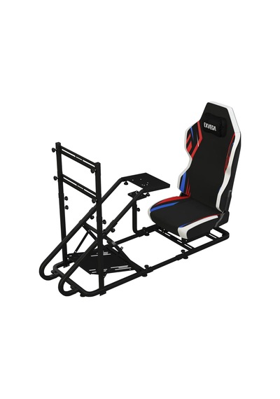 Exvega Sr01 Sim Racing Yarış Simülatörü Kokpiti Beyaz