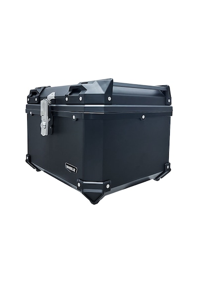 Xt577-b 55 Litre Motosiklet Arka Çanta Siyah Su Geçirmez Abs Üniversal Siyah
