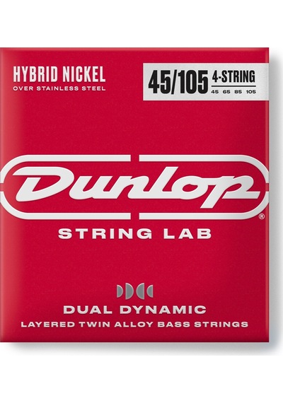 Jim Dunlop Dbhyn45105 Hybrid Nickel Bas Gitar Teli 45-105