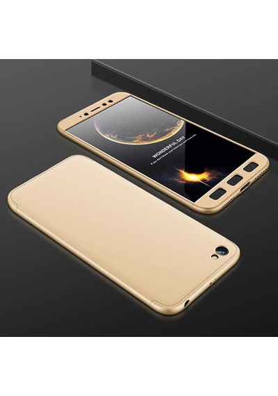 Xiaomi Redmi Y1 Lite Kılıf Zore Ays Kapak Gold