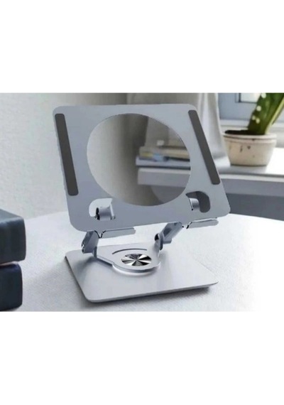 360 Derece Dönebilen Yükseltilmiş Masaüstü Ayarlanabilir Metal Tablet Standı Renkli