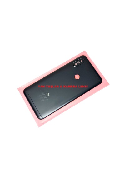Redmi Note 6 Pro Kasa Arka Pil Batarya Kapağı Siya Diğer