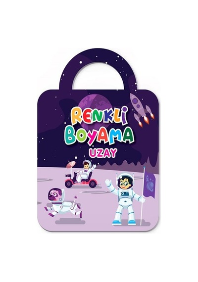 Renkli Boyama-uzay - Qhdh-614017