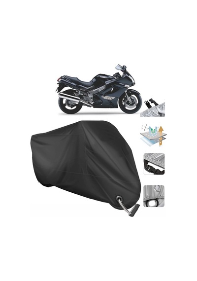 Kawasaki Zzr 1200 Motosiklet Branda (Bağlantı, Kilit Uyumlu-Siyah (457270208)