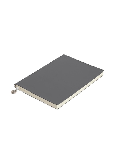 Smyth Classic Esnek Kapak Çizgili Defter, 14.8x21 Cm -gri Genel