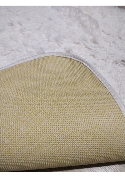 Yamalıhome Tavşan Tüyü Beyaz 70 x 100 Cm Peluş Post Halı