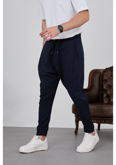 Baykim Sports Wears Unisex Modern Şalvar Pantolon Lacivert