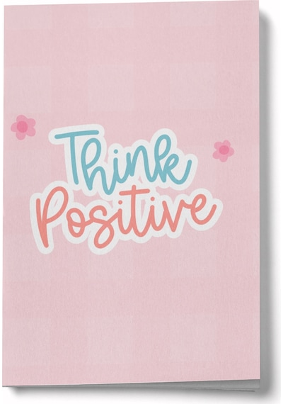 Think Positive Mini Defter Çok Renkli