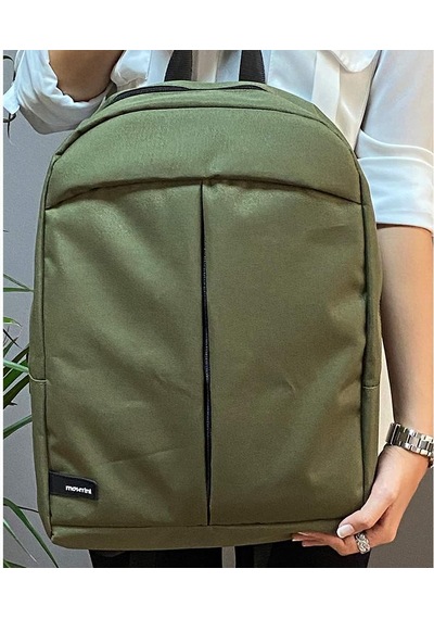 Unisex Smart Slim Laptop-macbook Sırt Çantası Haki