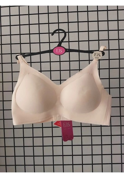 Lazer Kesim Çıkabilen Pedli Bralet Sütyen-1241 Pudra Pembesi