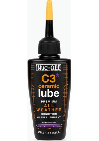 Muc-off C3 Seramik Allweather Bisiklet Zincir Yağı 50 Ml 225051 Siyah