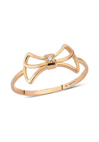 Kuyumcudukkani Melek Sembollu Trend Yüzük-10244-r-w Rose Gold