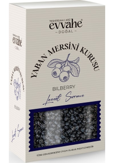 Evvahe Doğal Yaban Mersini Kurusu 100 G