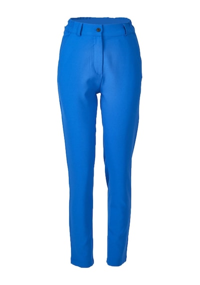 Ysatis Minimalist Kadın Pantolon - Yüksek Bel Düz Kesim Günlük & İş Saks