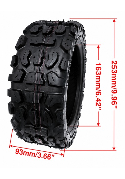 Elektrikli Scooter 11 İnç Dış Lastik 90/65-6.5 Off-road Tubeless