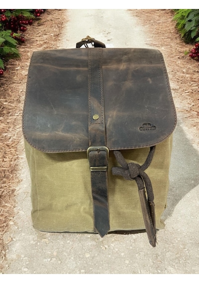 Old Cotton Cargo Deri Kanvas Tek Bölmeli Büzgülü Kapaklı Vintage Disayn Sırt Gezi Çantası Gds Erica Çanta 7120 Kahverengi Old Cotton Cargo Deri Kanvas Tek Bölmeli Büzgülü Kapaklı Vintage Disayn Sırt Gezi Çantası Gds Erica Çanta 7120 Kahverengi