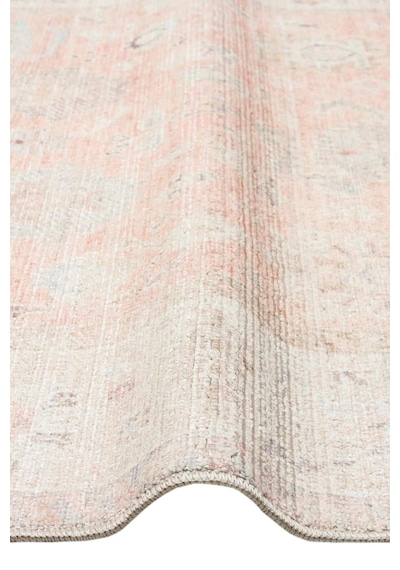 Eko Halı Grace Grc 01 Pastel Vintage Halı Pastel Klasik Desenli Saçaklı Salon Halısı Bej