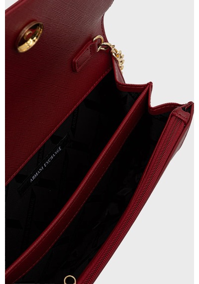 Armani Exchange Çıkarılabilir Zincir Askılı Portföy Cüzdan Kadın Cüzdan Xw000358 Af26570 U5102 Kırmızı Kirmizi