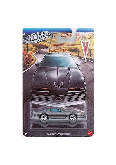 Silver Series 1:64 Tekli Arabalar Grt01 Jky09 84 Pontiac Firebird Çok Renkli