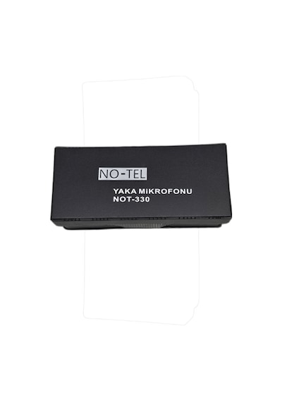 Not-330 Profesyonel Yaka Mikrofonu - 3.5 Mm Jaklı Kürsü Ve Sunum Mikrofonu - Klipsli Süngerli