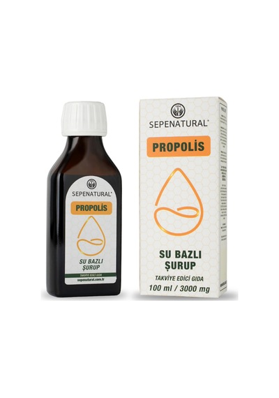 Sepe Natural Propolis Sıvı Ekstresi Su Bazlı Şurup 100 ML