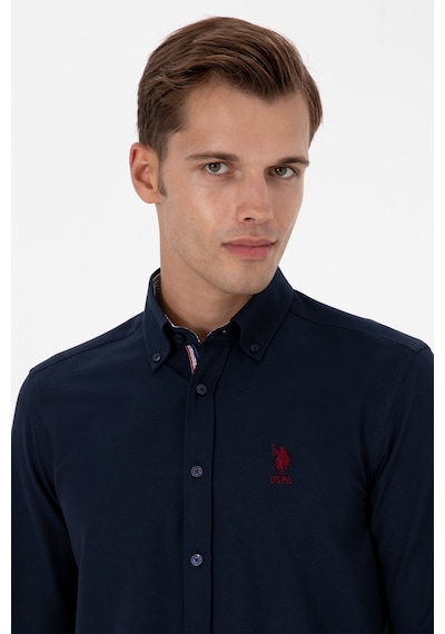 U.s. Polo Assn. Erkek Lacivert Gömlek Desenli 50317249-vr033 Lacivert U.s. Polo Assn. Erkek Lacivert Gömlek Desenli 50317249-vr033 Lacivert