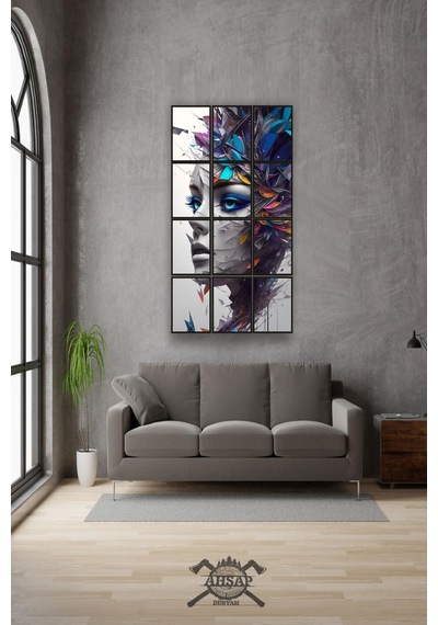 12 Parça Renkli Güzel Kadın Çerçeve Görünümlü Mdf Tablo Duvar Süsü Hediyelik Eşya 45cm X 85cm Renkli - 602507761 Renkli 12 Parça Renkli Güzel Kadın Çerçeve Görünümlü Mdf Tablo Duvar Süsü Hediyelik Eşya 45cm X 85cm Renkli - 602507761 Renkli