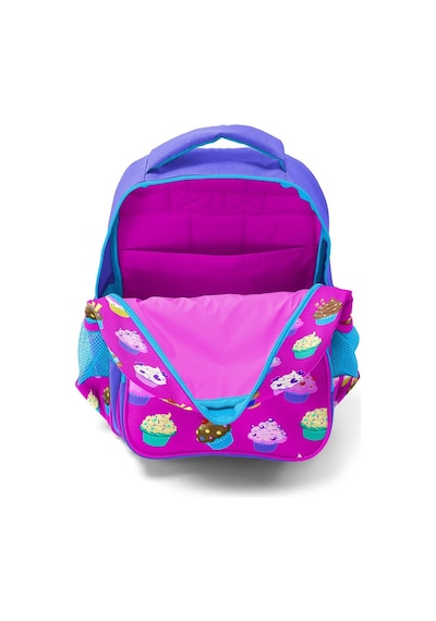 Coral High Kız Çocuk Cupcake İlkokul Sırt Çantası Ve Beslenme Çantası Çok Renkli