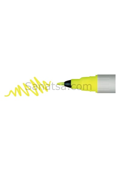 Su Bazlı Kalem Zig Clean Color F Fl Yellow Tcs-6000T-001
