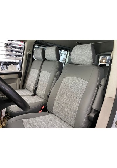 Volkswagen Transporter 5+1 Araca Özel Oto Koltuk Kılıfı (506387333)