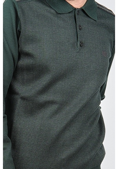 Pelikan Erkek Polo Yaka Kazak 1577424 Yeşil Yeşil