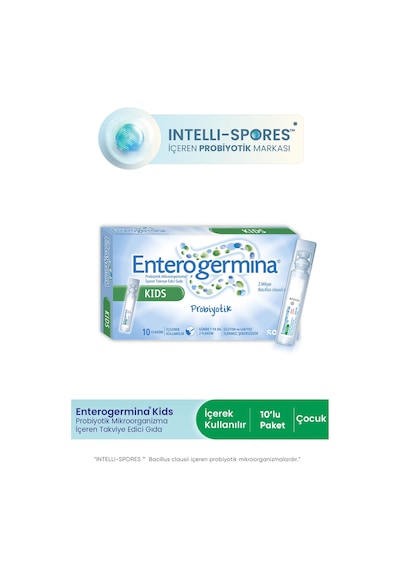 Enterogermina Kids Çocuklar İçin Probiyotik 10 Flakon